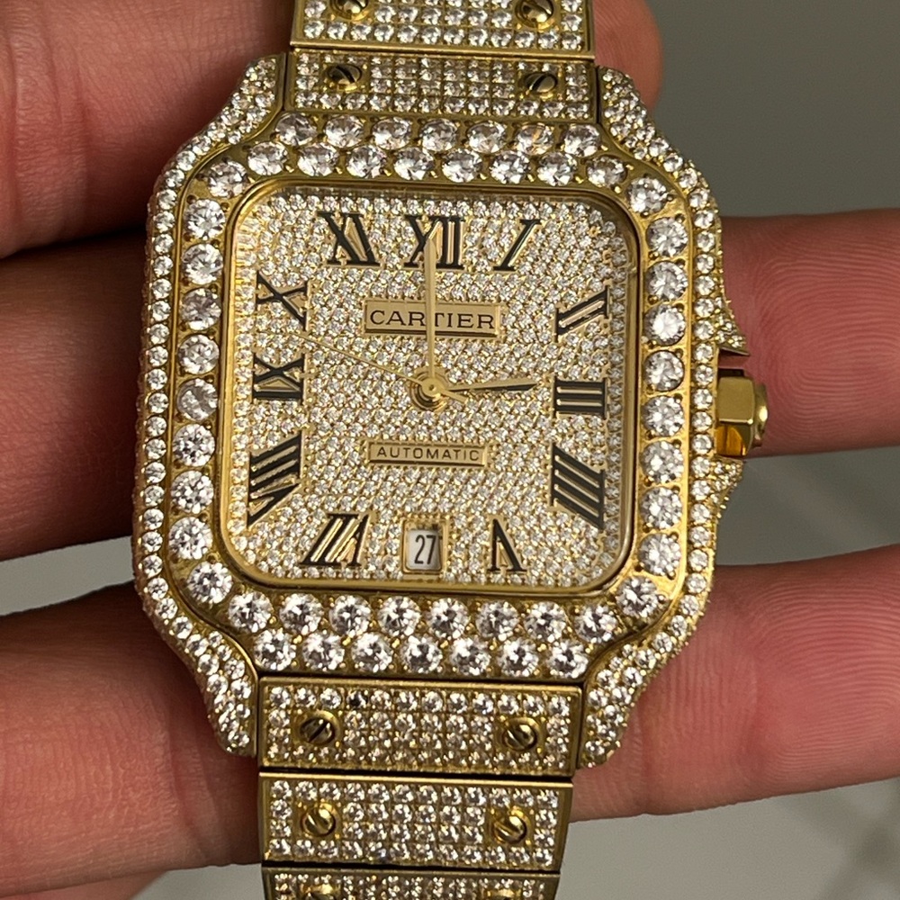 Cartier Diamond Santos Watch